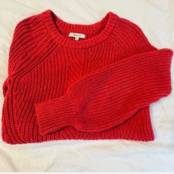 Madewell Balloon-Sleeve Pullover Sweater - Picture 2 of 8